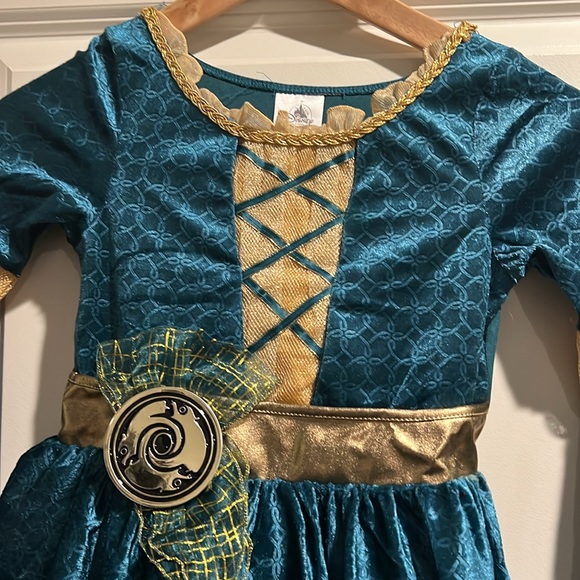 Disney Merida Dress 5/6 excellent condition - Picture 2 of 7